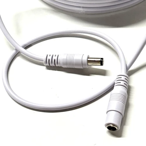 Imagen 2 del producto Cable de extensión adaptador de corriente DC 12V 5,5*2,1mm Cable de alimentación macho hembra Cable extensible 3M 5M 10M 15M 20M 30M Cable para cámara CCTV