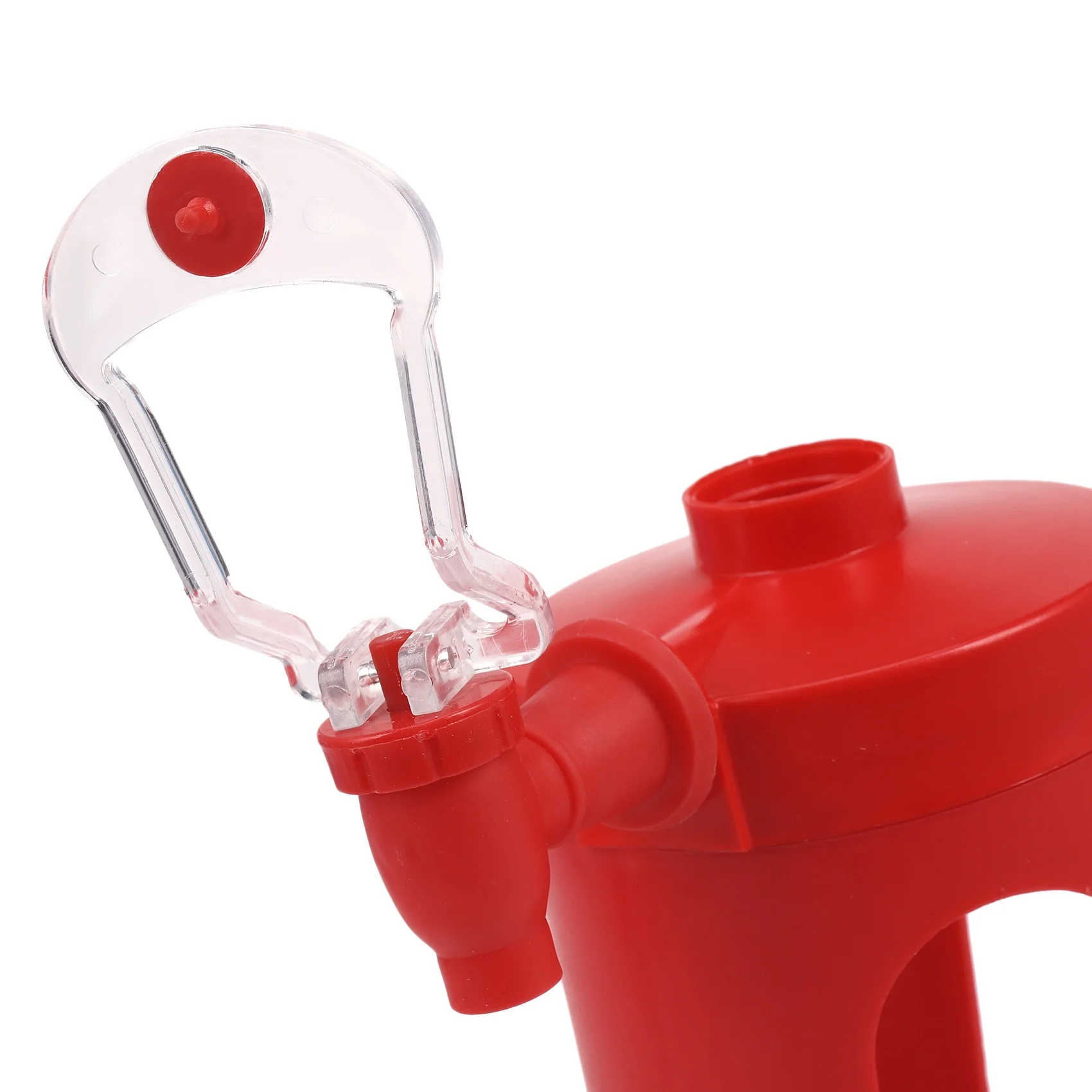 AT19-Plastic Mini Hand Pressure Type Inverted Drinking Fountain Coke Bottle Pump To Water Drinking Water Dispenser