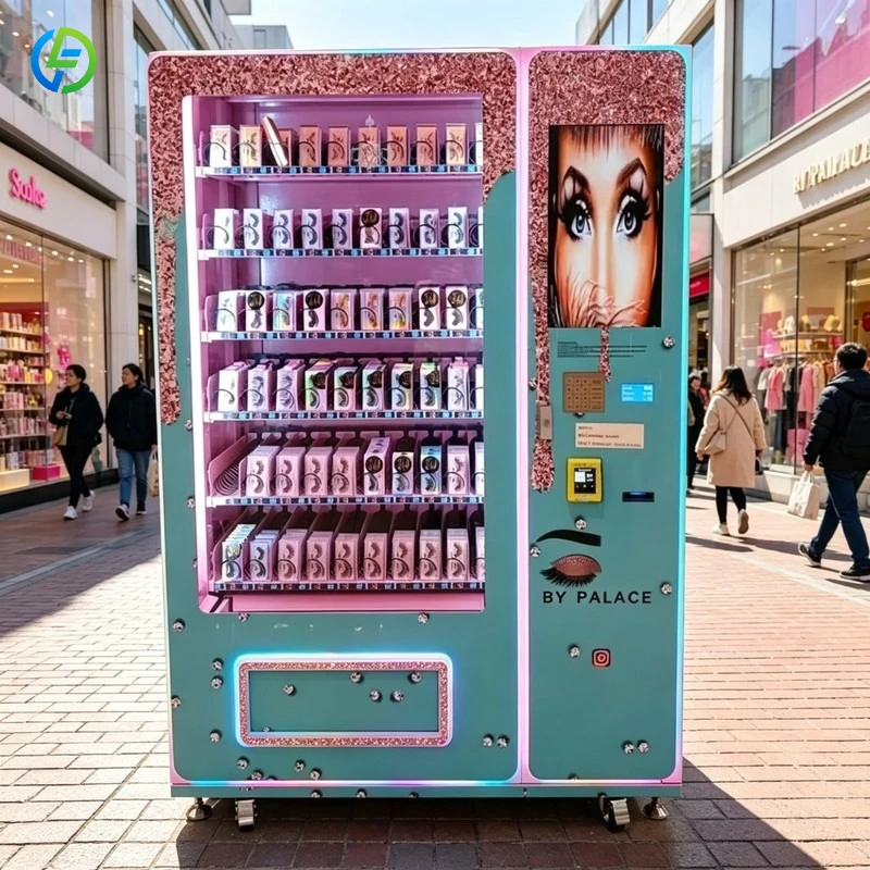 Cosmetic Vending Machine Beauty Vending Machine 24 Hours Unmanned Makeup Selling Kiosk FL Customized