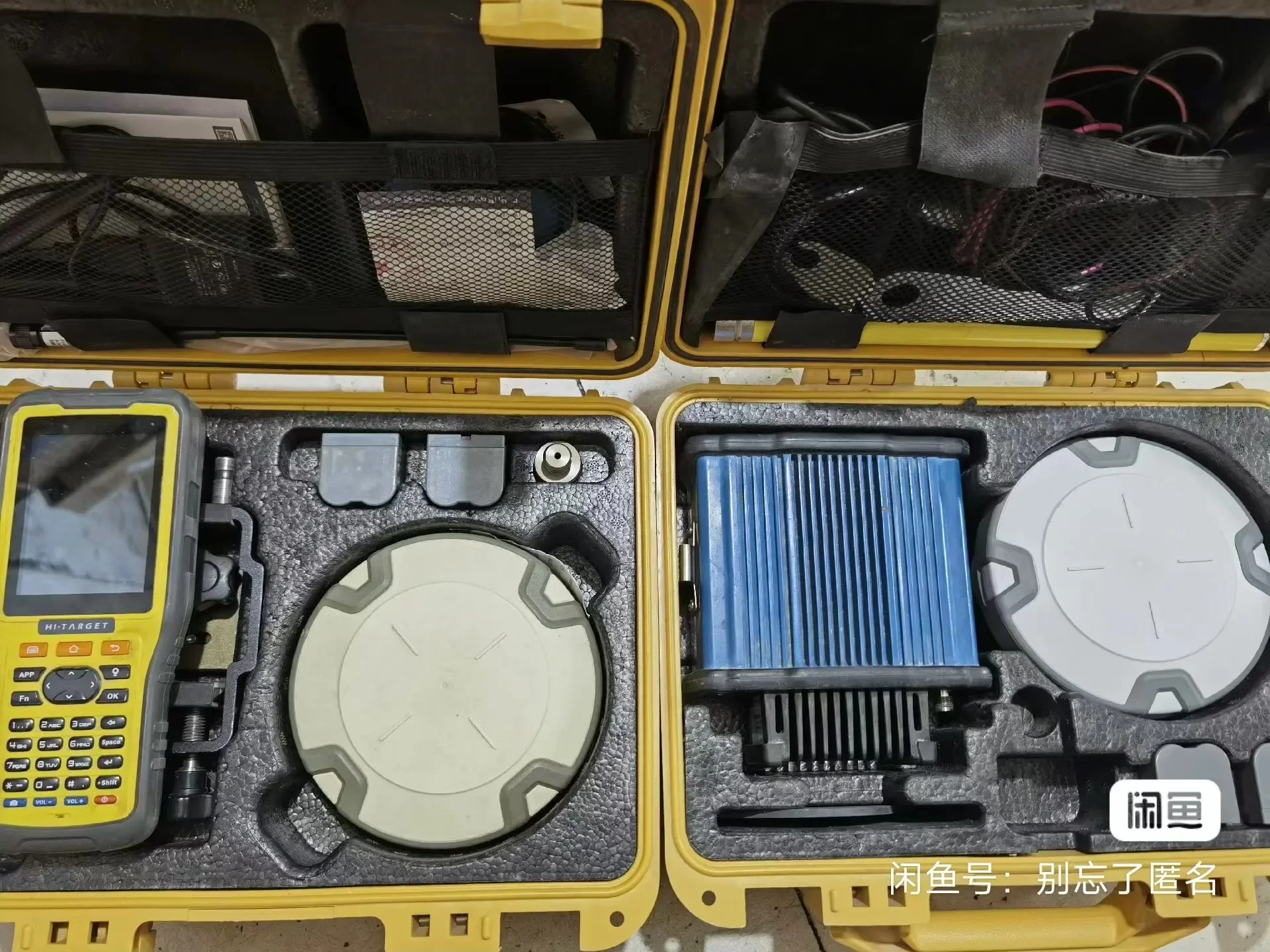 2025 90% new Hi-target V90 Gnss Adopting Intelligent Power GPS Surveying Iinstruments Rover GPS RTK Rover and Base