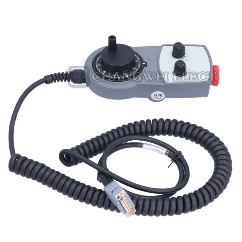 NC 4/5/6 ejes mpg volante colgante generador de pulsos manual con parada de emergencia para sistema Siemens Mitsubishi Fanuc
