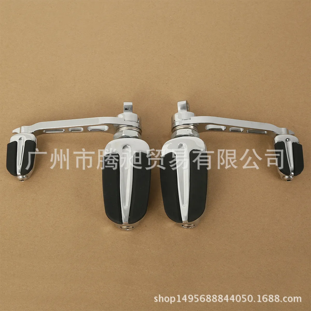 

USERX Universal Motorcycle Accessories Foot Peg With Heel Rest For Harley Sportster XL 883 1200 Ironortster FXWG & FXR