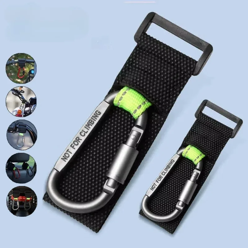 Motorcycle electric bike hanging hook, electric scooter small hook, front helmet hook, outdoor aluminum alloy hanging hook