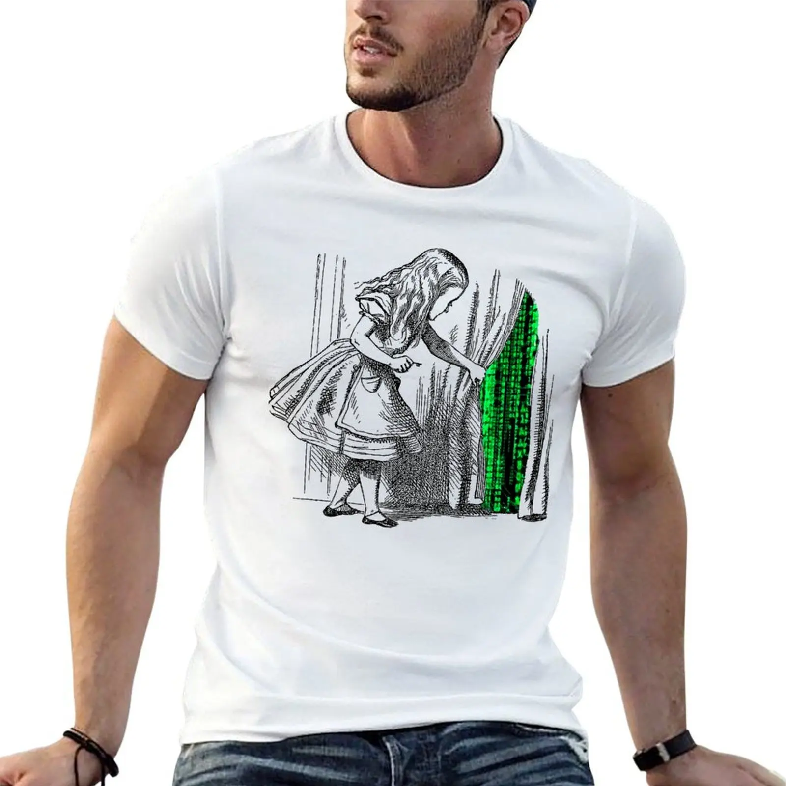 Follow The White Rabbit My Favorite People T-Shirt football t shirt Blouse men t shirts
