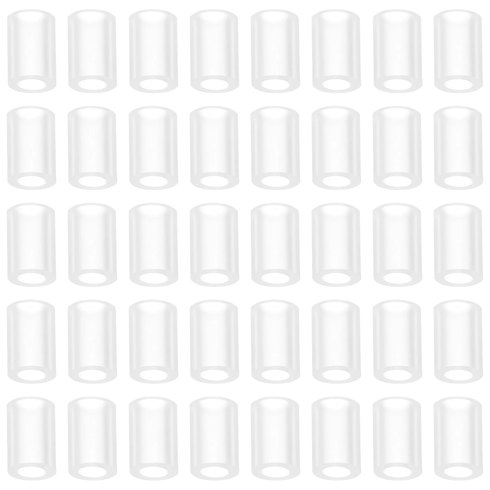 

50pcs Guitar Pickup Tubing 10X0.7Mm Rubber Mounting Tubes For Height Adjustment Electric Guitar Accessories Instrument Repair