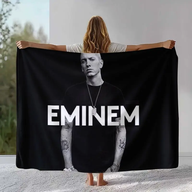 Rap God Slim Shady Eminem Hiphop Soft Flannel Throw Blanket,Cozy Warm Blanket for Bed,Sofa,Living Room,Picnic,Camping,Home Decor
