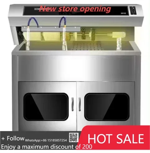 X3-66 Three Generations Touch Screen Semi-Automatic Shoe Washing Machine Automatic Shoe Polishing Machine