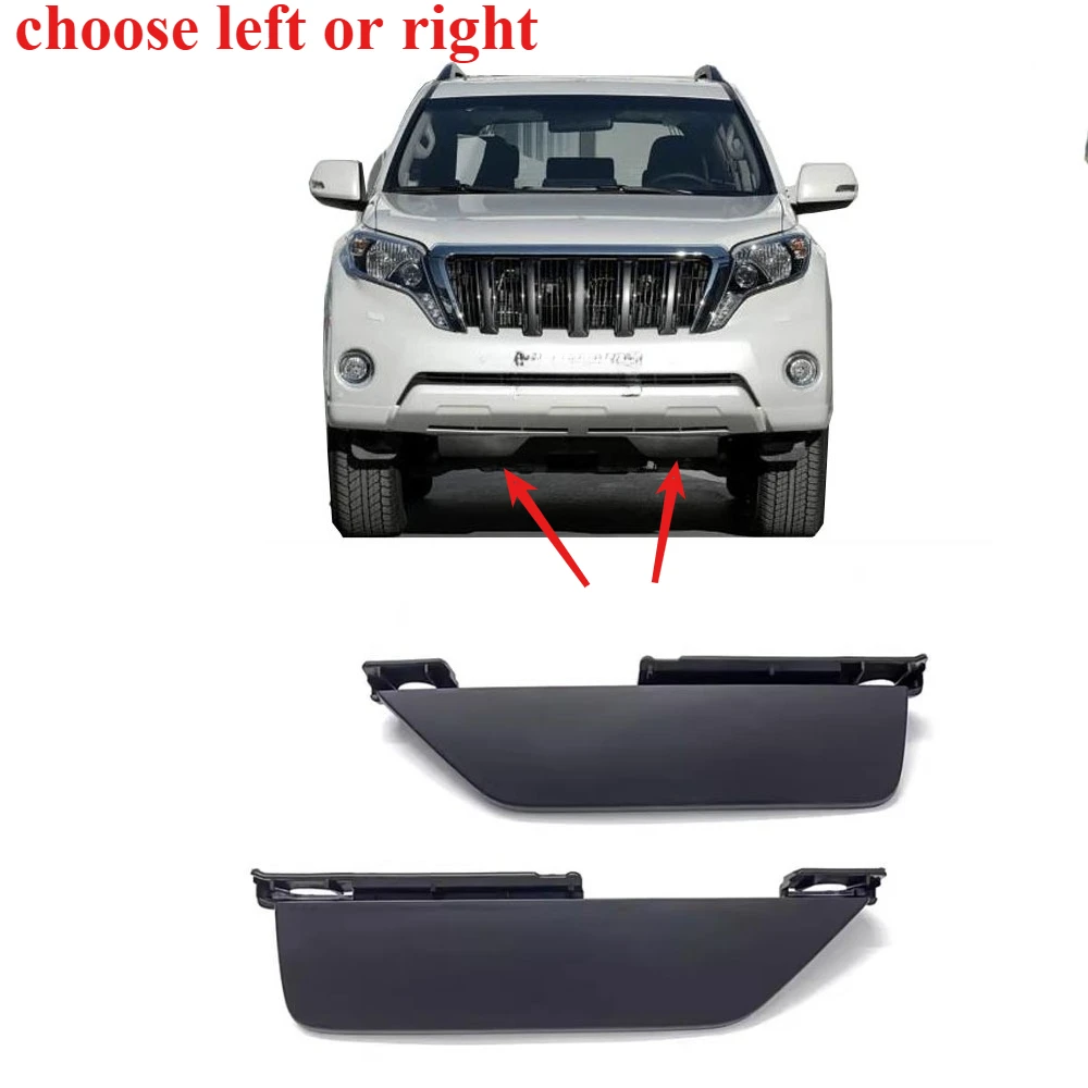 Front Bumper Lower Deflector Baffle for Toyota LC150 2010-2022 Front Spoiler Lower Guard Trim for Land Cruiser Prado LCP150