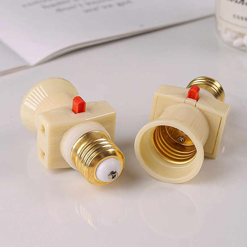 Portalámparas led E27 EU para estudio en casa, adaptador de luz ac250(V) 6a