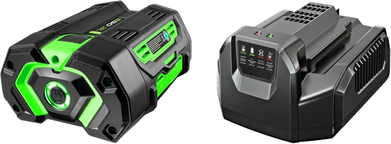 5.0 Ah Battery with Upgraded Fuel Gauge and 56V Standard Charger Starter Kit Compatible with All Tools