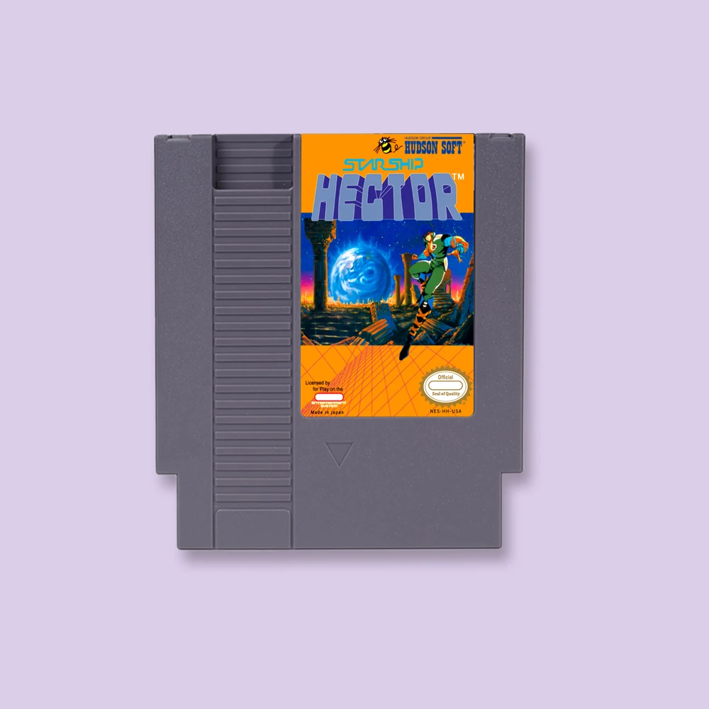 

Starship Hector Game Cartridge Action Game For NES 8Bit 72PIN Consoles Game Card