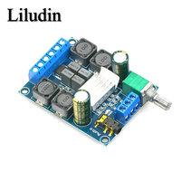 High Efficiency TPA3116 D2 Dual Channel 50Wx2 Amplifier Module DC 4.5-27V Digital Power 2 Channel Stereo Amplifier Board