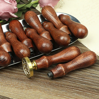 Retro Wax Seals Tool DIY Vintage Wax Sealing Handle Handmade Wax Seal Stamp Handle Envelope Scrapbooking Supplies