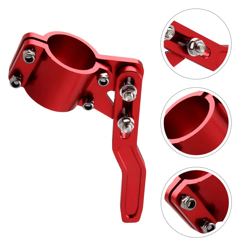 

Aluminum Alloy Car Turn Rod Extension Professional Tool Multiple Jobs Easy to Install Red Wheel Turn Rod Extension