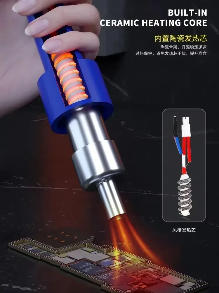 MECHANIC 957DW Soldering Stations Desoldering Station With Two-scroll Hot Air Rework Station For Heating Main Board Tin Solder