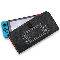 Portable NS Carrying Case Farbic Anti-Scratch Cover Protective Storage Bag Sleeve Cover Compatible Nintendo Switch Accessories