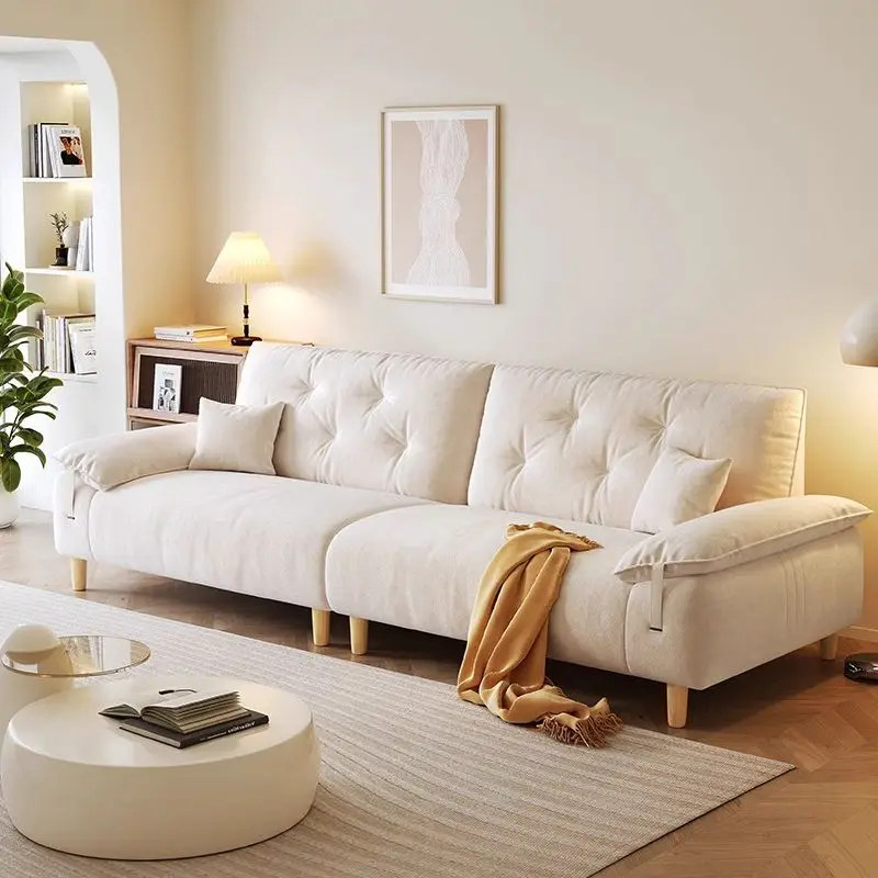 Miniature Aesthetic Living Room Sofas Fantasy Relax Boneless Curved Living Room Sofas Vanity Apartments Divano Letto Furniture