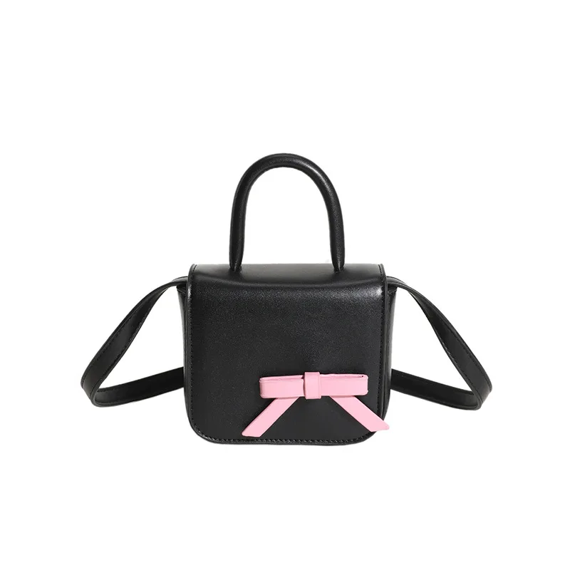 Borse con manico superiore da donna con fiocco dolce coreano Y2k borsa a tracolla a tracolla moda Casual semplice nuova borsa e borsette Kawaii All