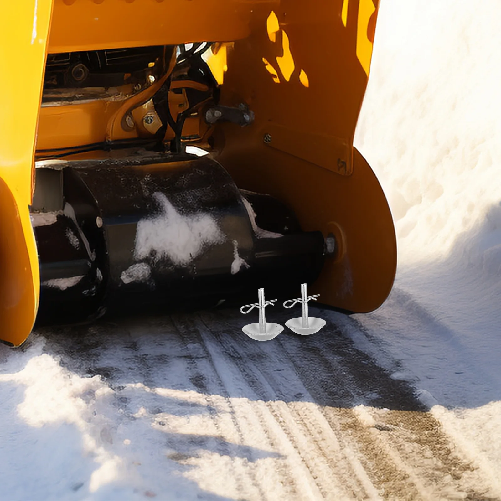 2 セット金属除雪車スキッドシューズ ATV UTV レンジャー調整可能な交換用ボトムバケット 304 効率的な雪