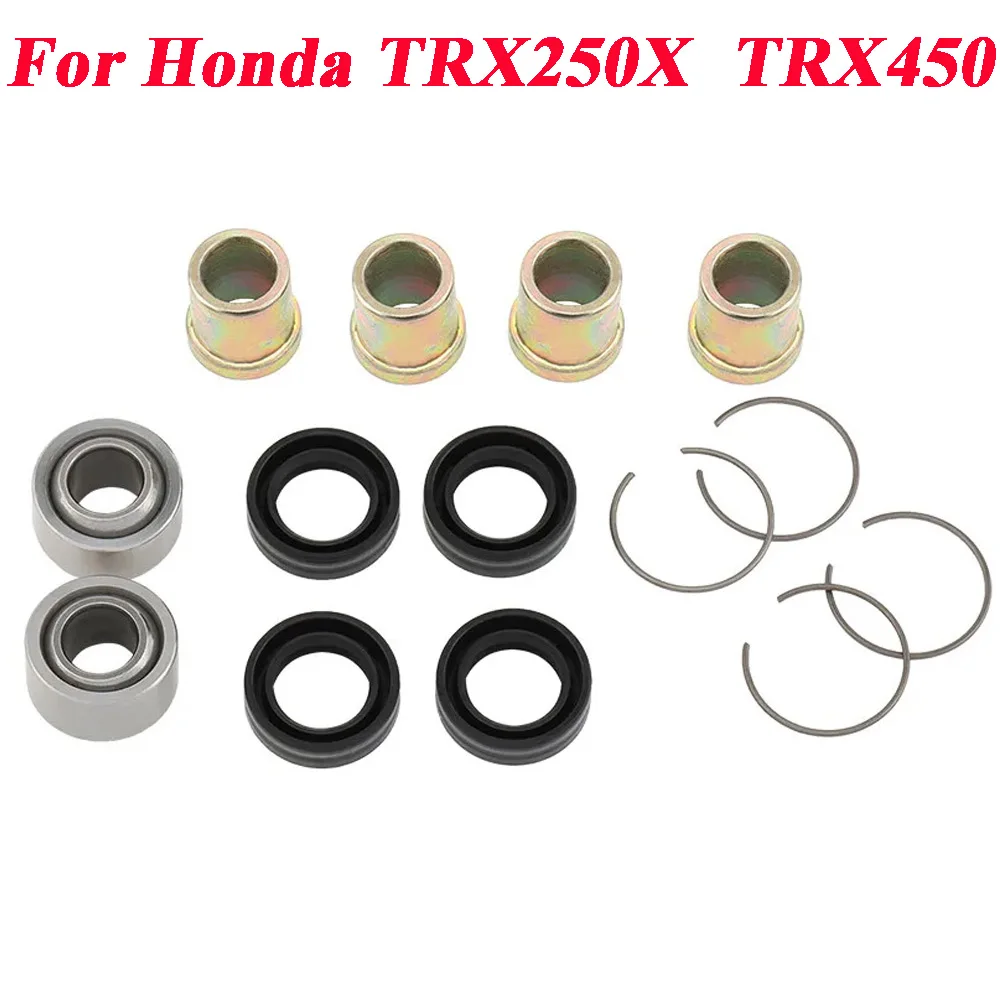 A-Arm Bearing Bushing  Kit For Honda TRX250X TRX300EX TRX400EX TRX450