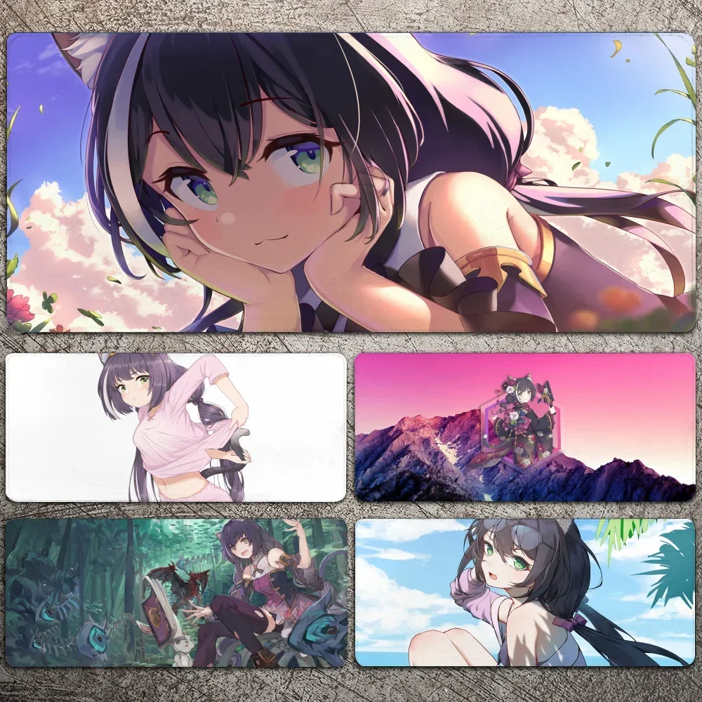 

Kyaru Princess Connect Mousepad Large Gaming Mouse Pad LockEdge Thickened Computer Keyboard Table Desk Mat