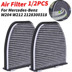 Activated Air Filter Calm 180 Motorcycle Cooling System Carbon Fiilter Cabin for Mercedes-Benz W204 W212 2128300318