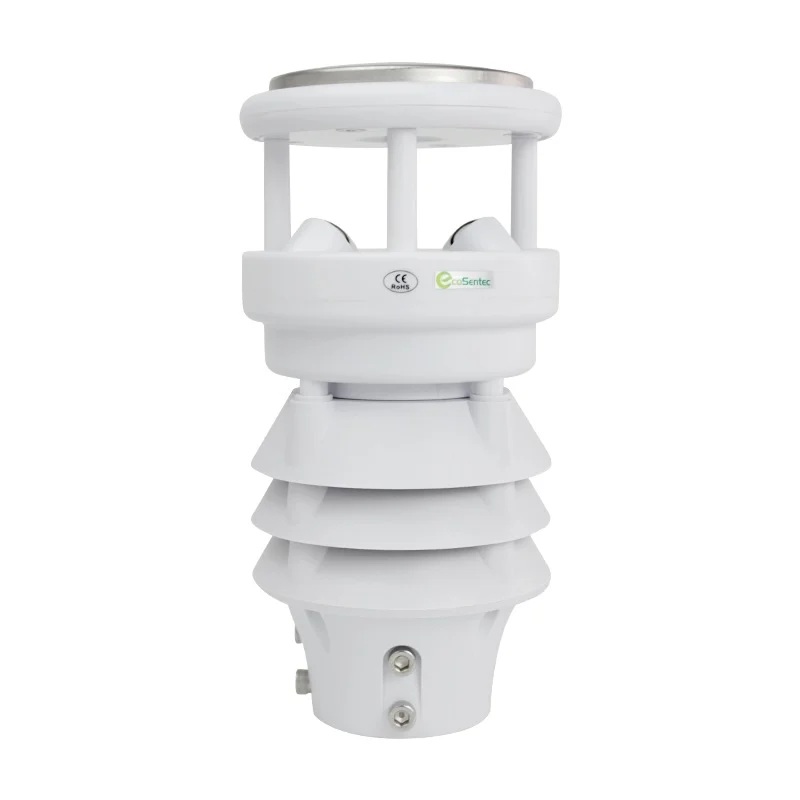 RS485 RS232 SDI-12 Output Ultrasonic Wind/Temperature/ Humidity/ Pressure/ Rain/ Solar Radiation/Dust Sensor