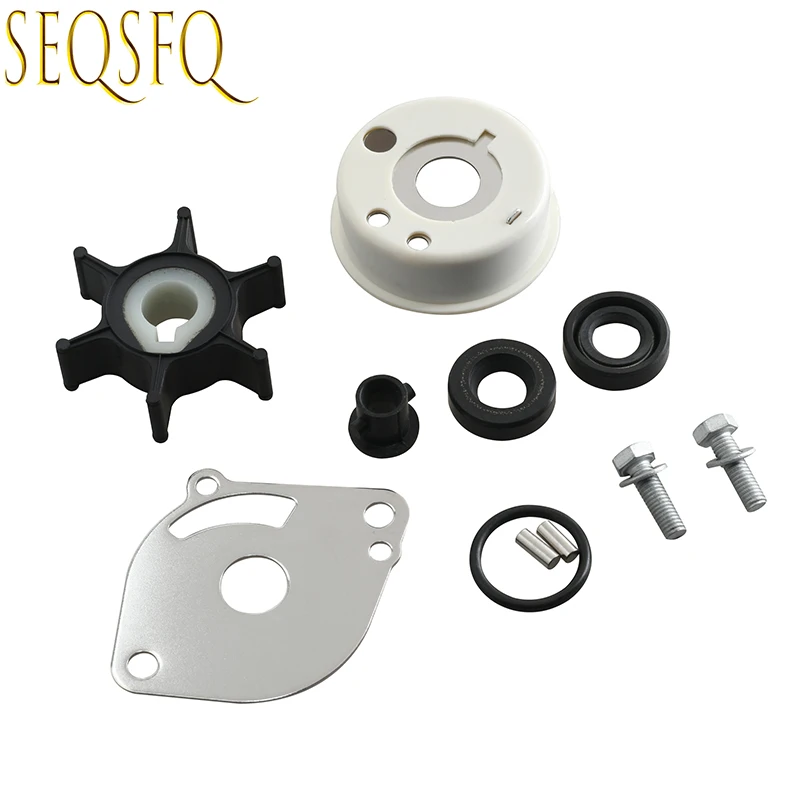 6A1-W0078-02 Water Pump Repair Kit White Shell For Yamaha Outboard Motor 2 Stroke 2HP 6A1-W0078 6A1-W0078-00 Marine Accessories