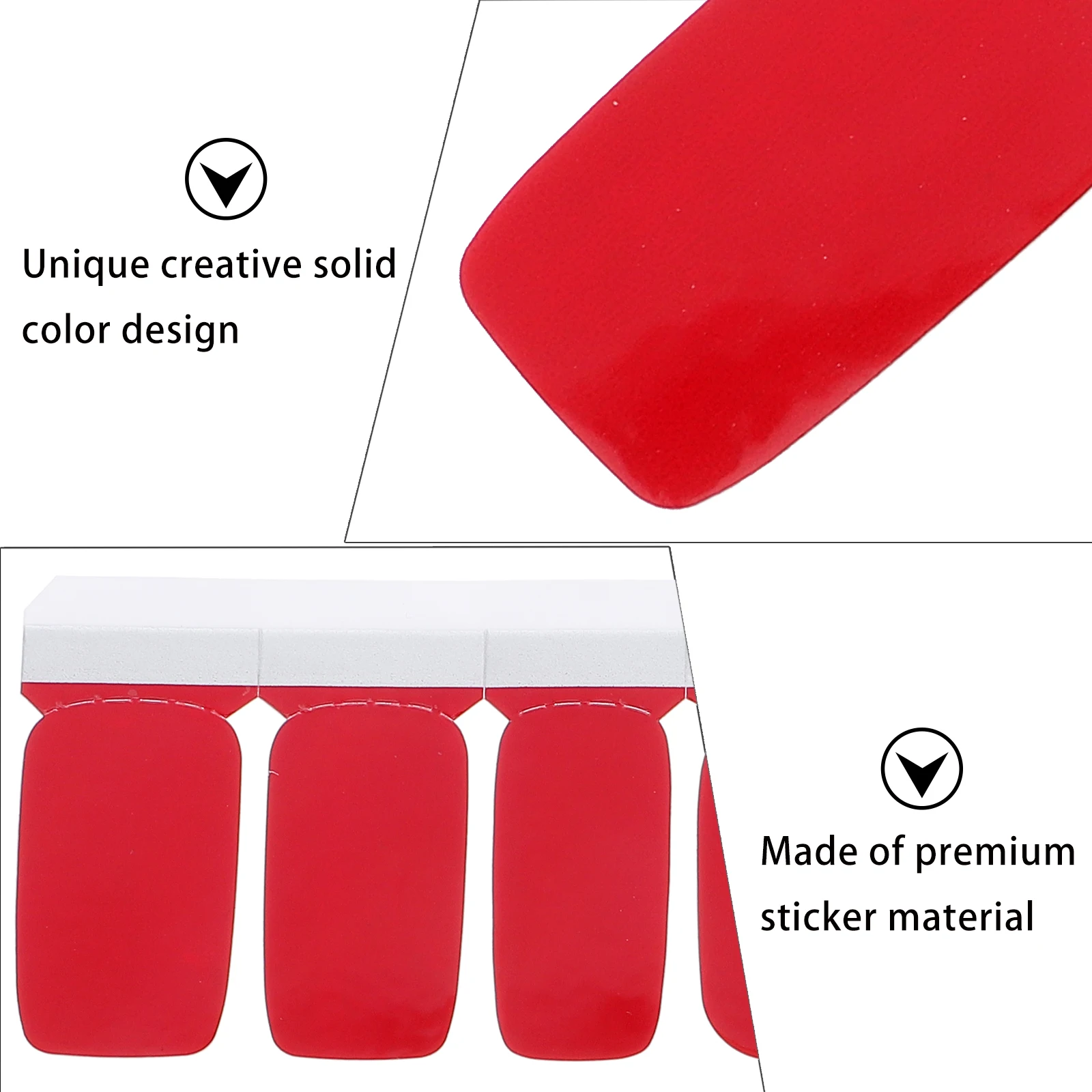 

Manicure Nail Stickers Charming Easy to Apply Art Decals Women Decoration Party