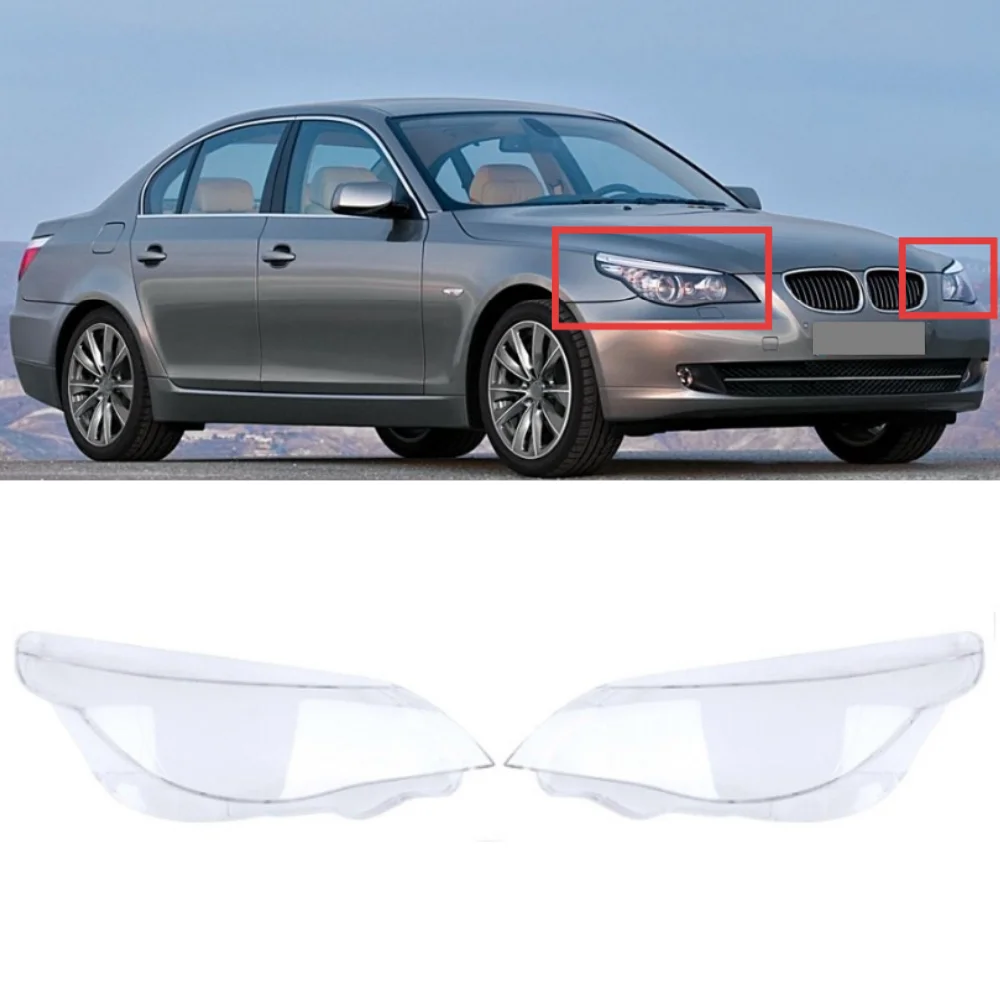 

For BMW 5 Series E60 2004-2007 Car Front Bumper Headlight Cover Shell OE: 63127165569 63127165571