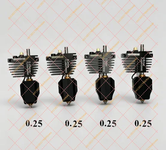 Creator 5 / C5 Pro 3D Printer Hotend Kit & Nozzle Assembly, High Temp Replacement Extruder Parts for FDM Printers