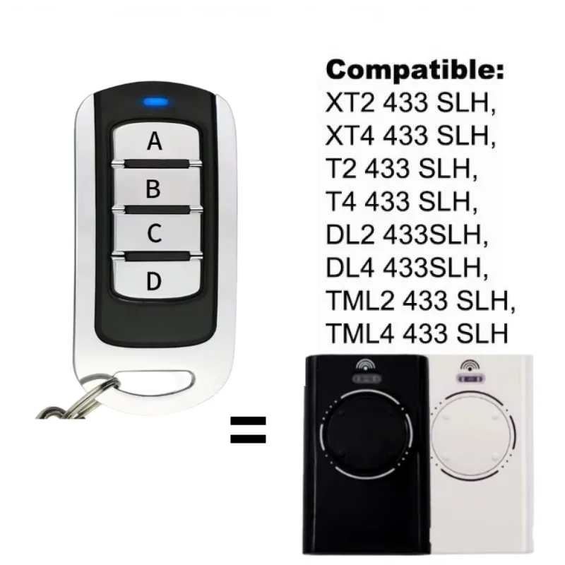 Arrancador de clonación multifrecuencia 260-868MHz 868 MHz Control remoto para puerta de garaje Transmisor 433 MHz