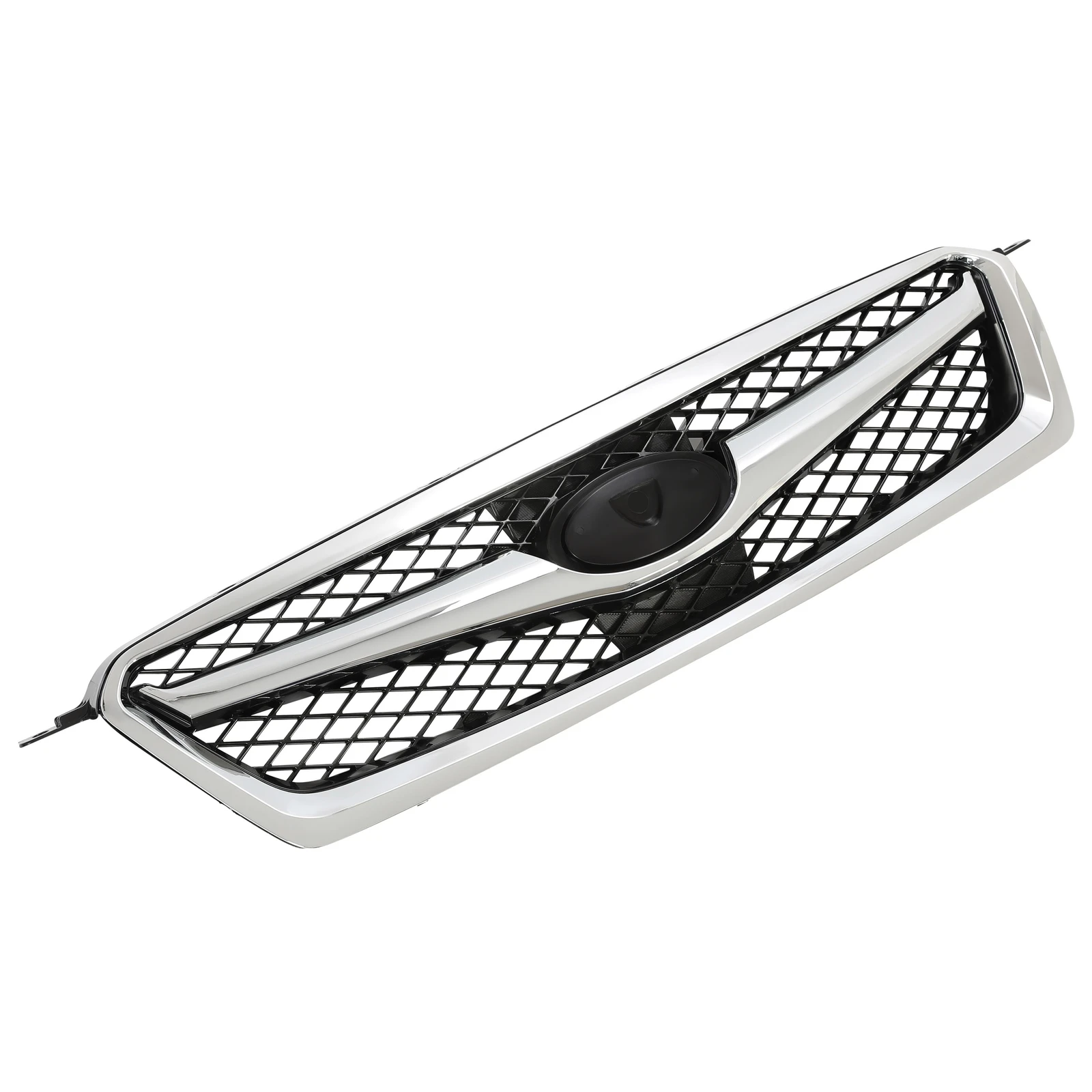 

For Subaru Legacy Sedan 2010 2011 2012 Black Chrome Front Bumper Grille Assembly