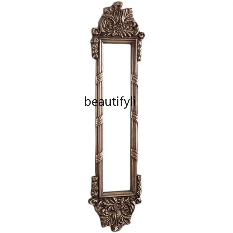 

American retro full body dressing home living room bedroom European entrance decorative mirror