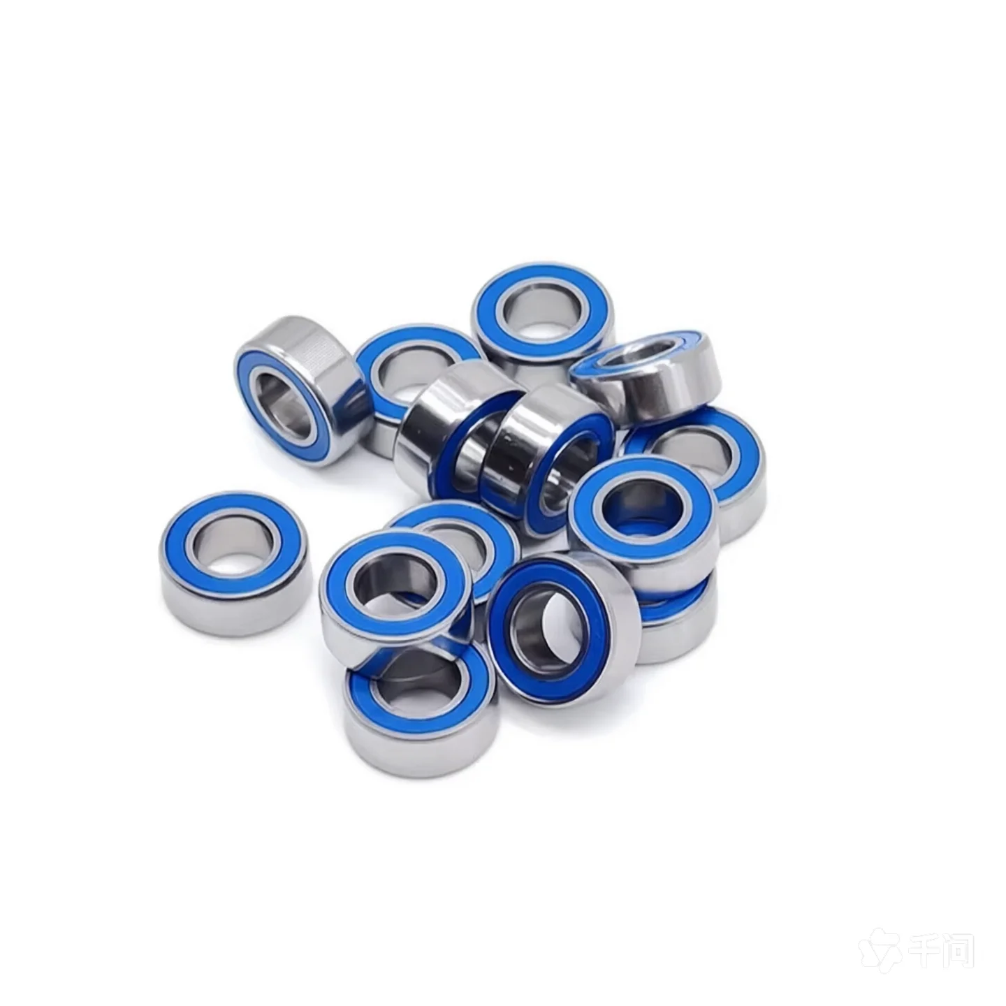 10PCS MR105RS 5x10x4 mm Bearing ABEC-7 Miniature RC Car MR105-2RS Ball Bearings MR105 RS 2RS Blue Sealed