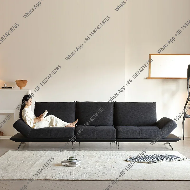 N5 Bedroom Rotatable European Couch Linen Nordic Modern Double Living Room Sofa Chaise Puffs Lounge Luxury Muebles Trendy Fur