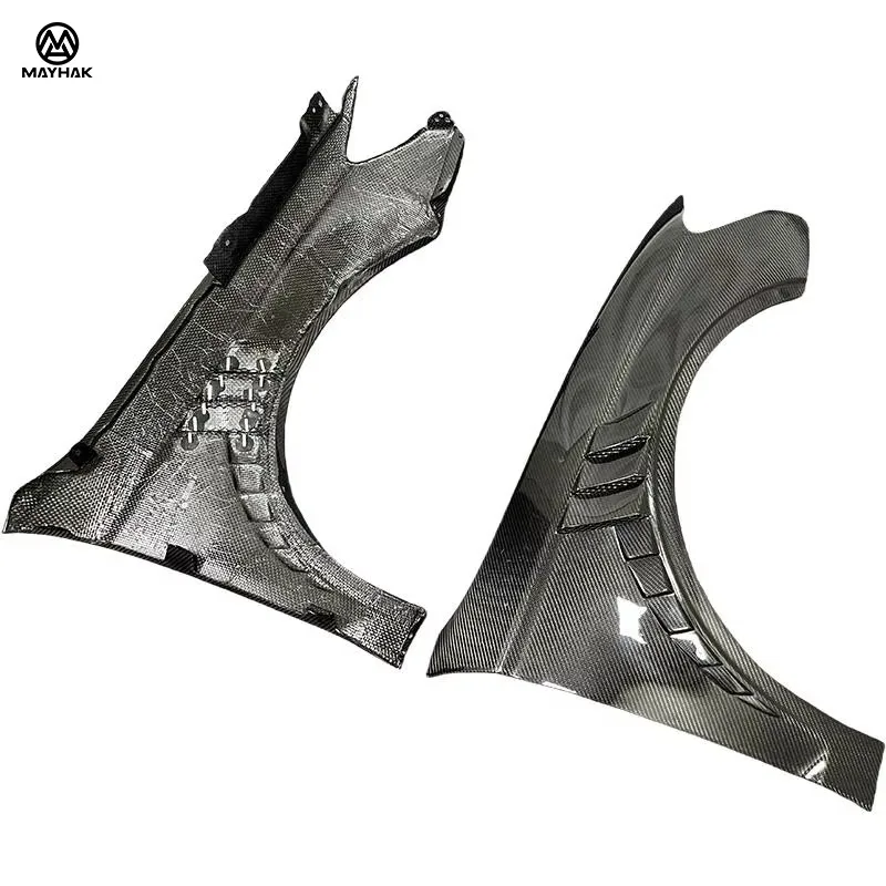 Dry Carbon Fiber Front Wheel Fender Side Vent Upgrade for Audi A3 S3 RS3 8V 2014-2020