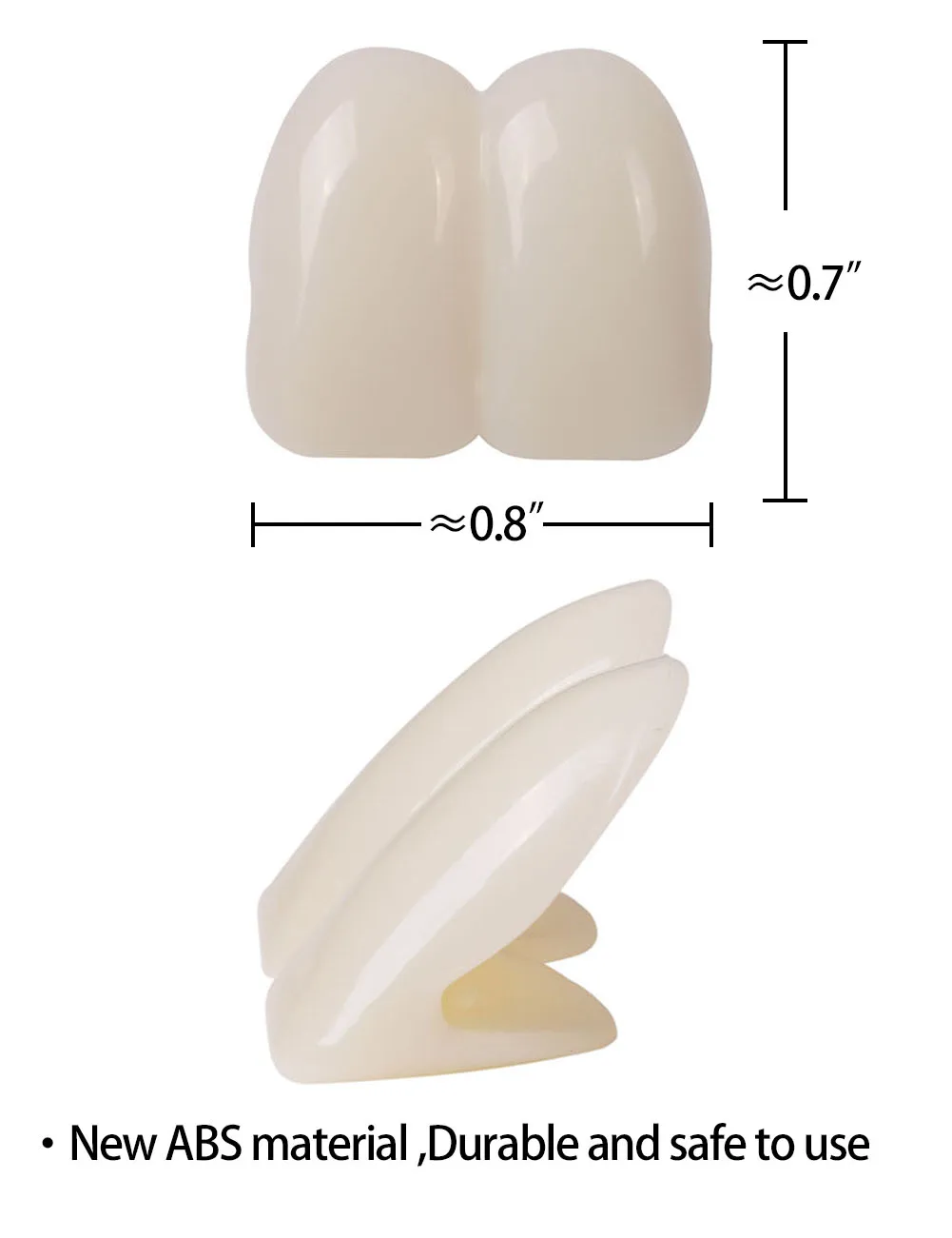 Colar e dente Cap Set para o Halloween, Acessórios Cosplay para Winifred Sanderson Hocus Pocus