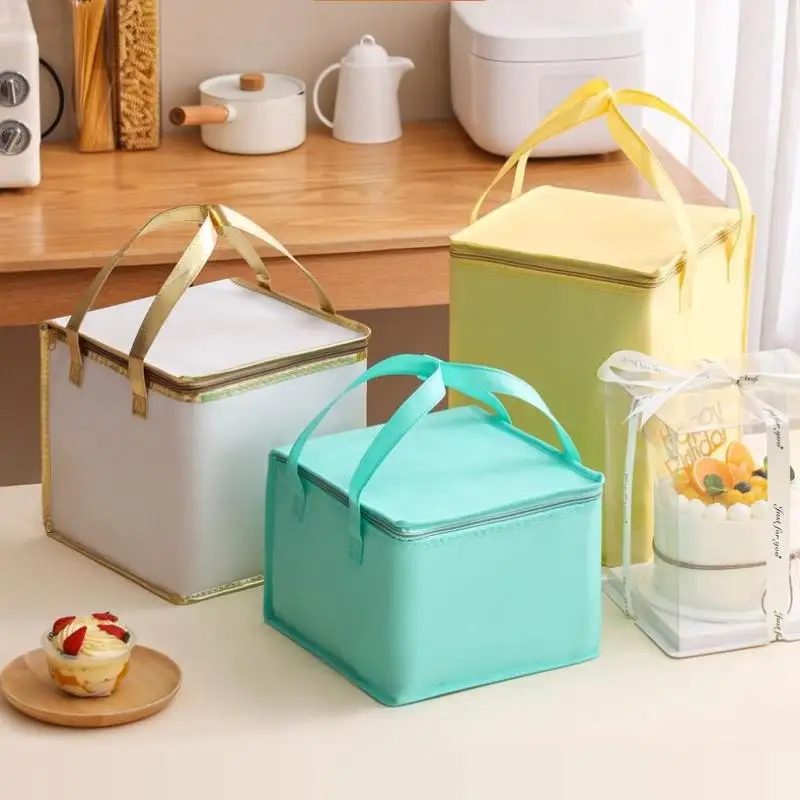Waterproof Insulated Bag Cooler Folding Picnic Basket Ice Pack Drink Box Thermal Lunch Bag Portable Food Delivery Bag Pizza Bag