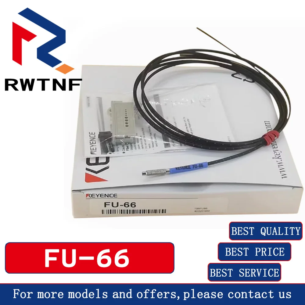 Brand New Genuine FU-66 KEYENCE M4 reflective fiber optic sensor spot