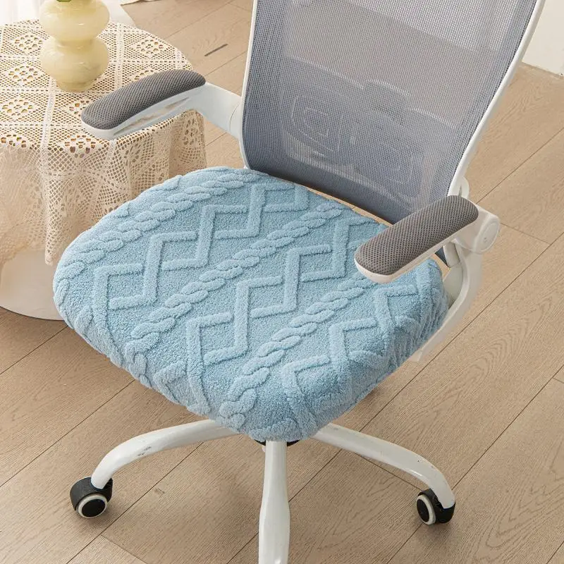 Office Chair Covers Stretch Computer Chair Seat Washable Elastic Chair Seat Protector Slipcover For Office