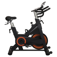 15 KGS Spin Trainer Gym Flywheel Adjustable Commercial Use Bicycle Cycling Spinning Magnetic Sport Exercise Bike