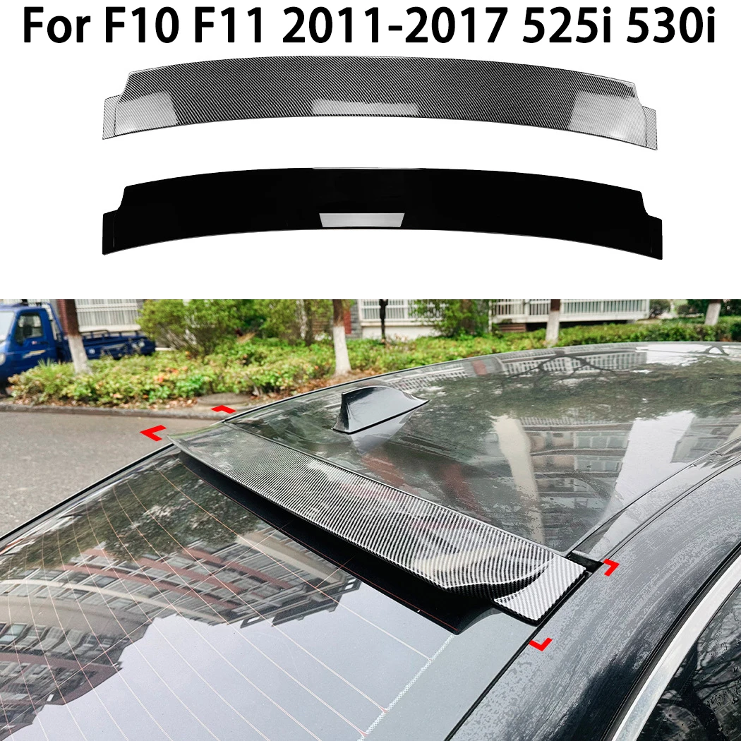 

For BMW 5 Series F10 F11 2011-2017 525i 530i Top Wing and Tail Spoiler Exterior Modification
