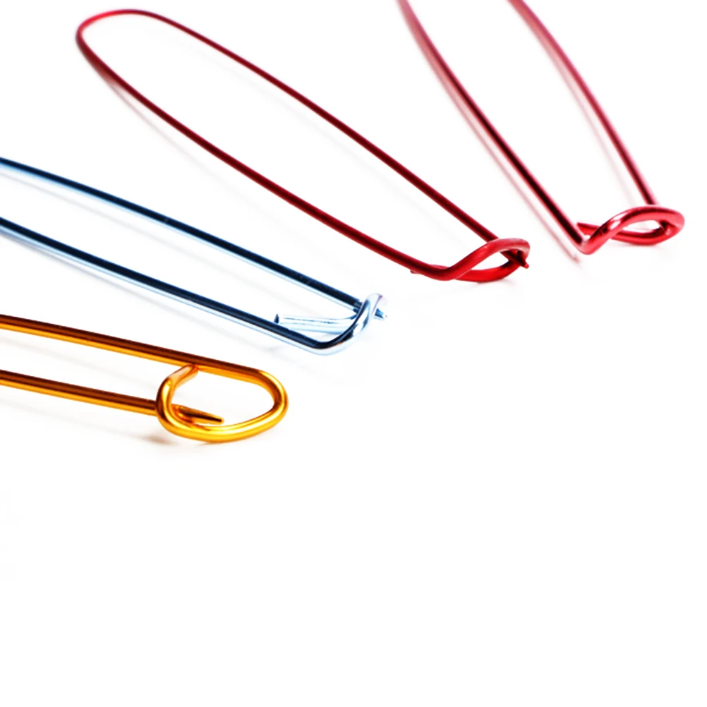 

10pcs Stitch Holders for Knitting Crochet Aluminum Alloy Lightweight Durable Assorted Colors Suitable Blankets Scarves Quilts