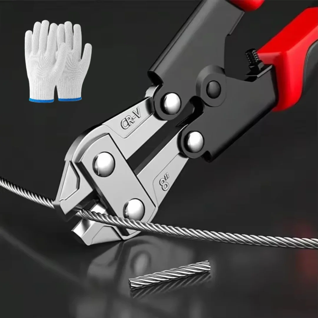 Mini Multi-functional Wire Breaker Scissors Steel Bar Cutting Pliers Labor-saving Wire Shears Vigorously Cutting Wire Pliers