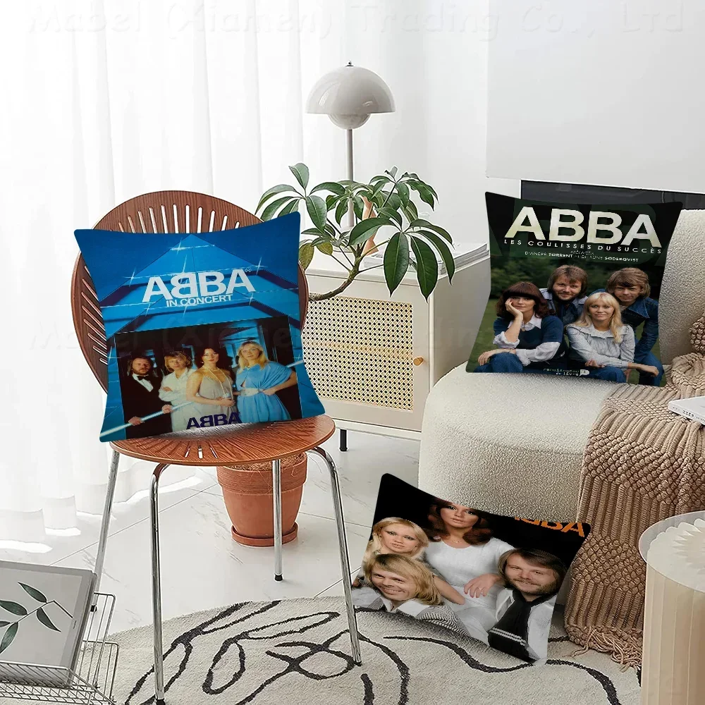 Class ABBA Band Pillow Cushion Cover Pillowcase Living Room Sofa Home Decor Customized