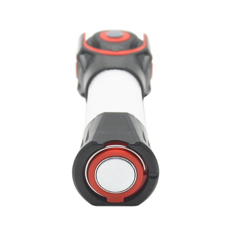 Camping Light Rechargeable Abs Waterproof Flashlight Floodlighting Glare Flashlight Rotating Multi-Purpose