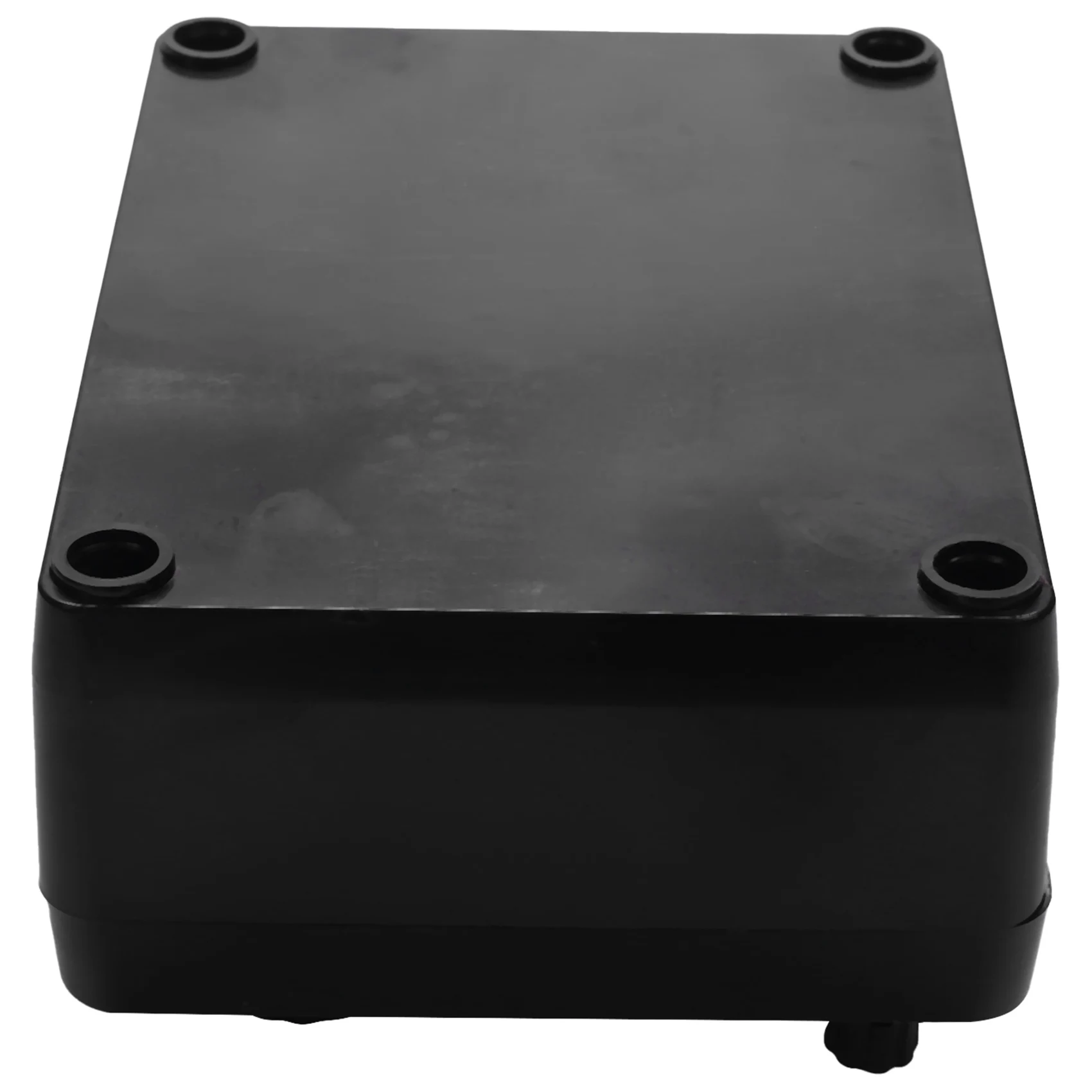 2X Black Resistance Box Iron Variable Decade Resistor Resistance Box 0-9999.9 Ohm 165X125x60mm Forphysical Teaching