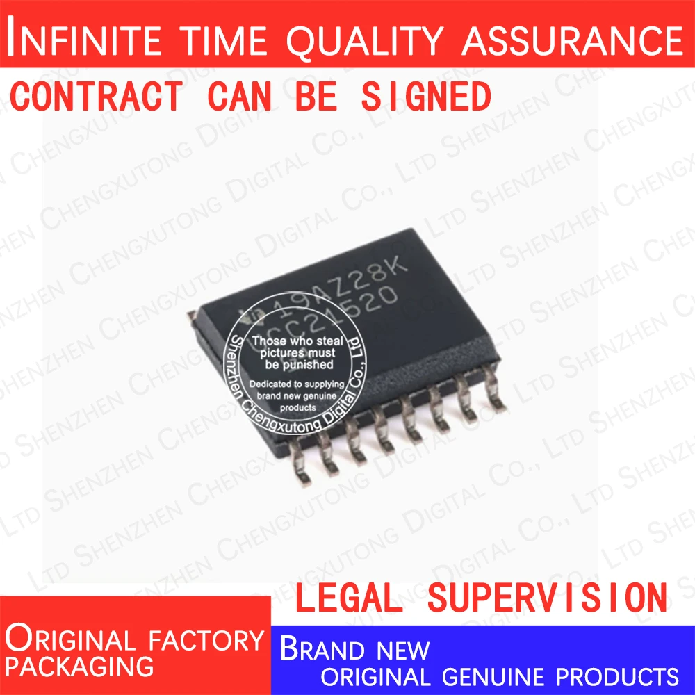 5pcs/lot UCC21520DWR UCC21520 SOP  100% genuine stock in brand new original packaging