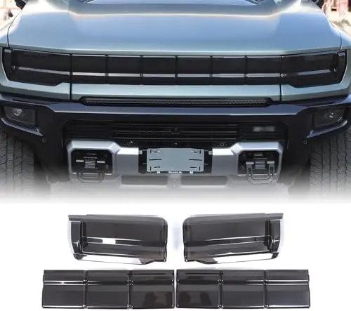 

Smoked Headlight Cover for Hummer EV SUV/Pickup 2024-2026 - ABS Protective Lamp Trim & Exterior Decoration Kit